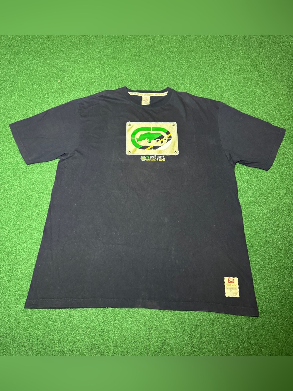 Ecko Unltd Vintage T Shirt Baggy 90s XL/XXL Hip Hop The Wire Shirt 26x34